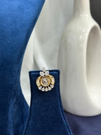 Arc Design Ginni Pendant Set With Chain and Earrings