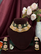 Elephant Motif Heritage Bridal Choker Set