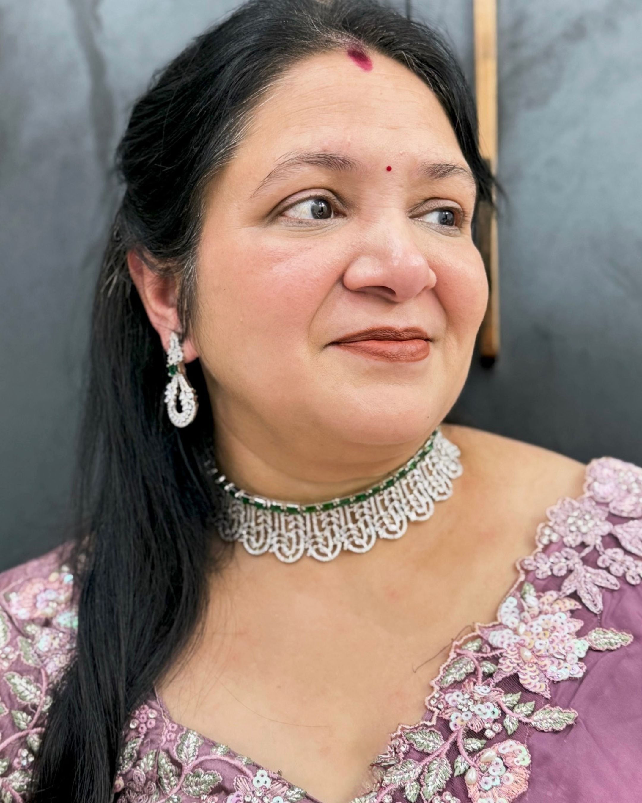 Emerald Riwaayat Choker Set