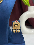 Gajaraj Temple Heritage Long Necklace Set
