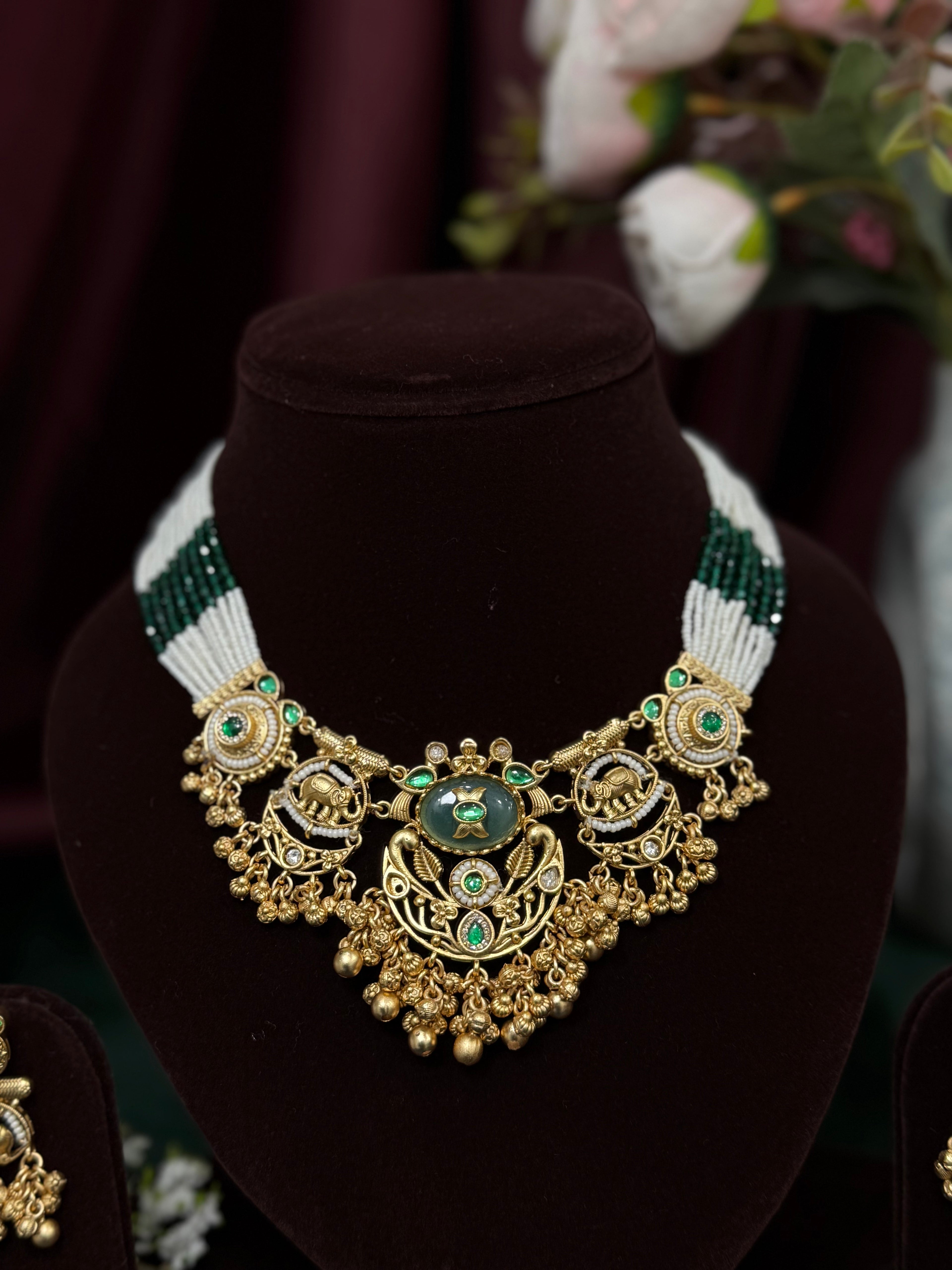 Gajraj Heritage Bridal Necklace Set