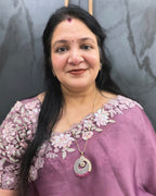 Gilded Grace Spiral Pendant With Chain and Earrings