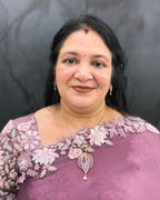 Gulnaar Grace Ruby Pendant With Chain and Earrings