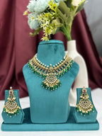 Imperial Scroll South Indian Necklace Set