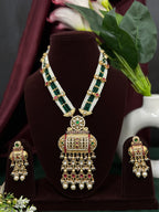 Kanak Layered Heritage Long Necklace Set