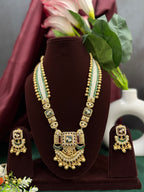 Maharani Gajmala Rajwadi Long Necklace Set