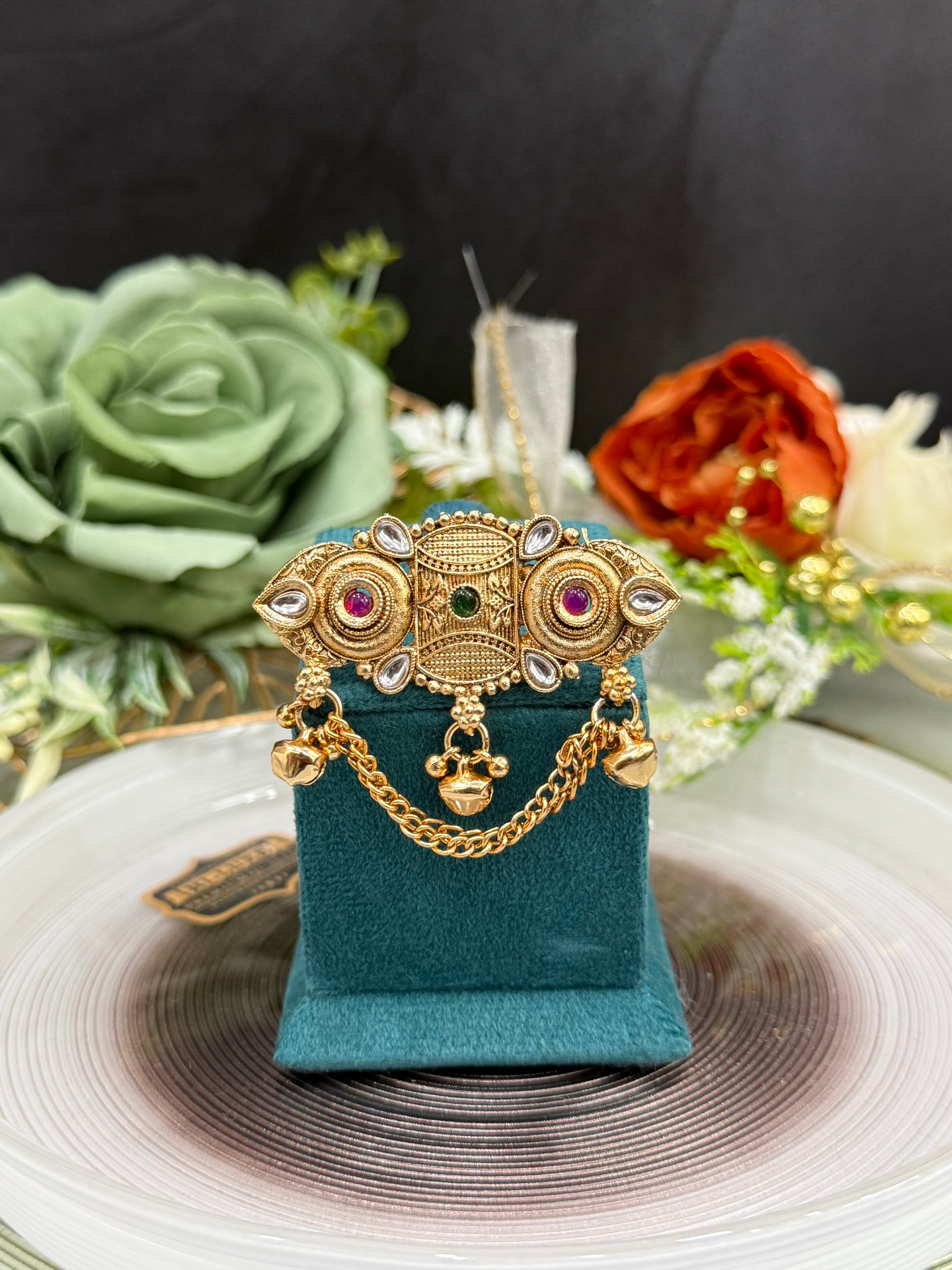 Meher Ghungroo Heritage Adjustable Ring