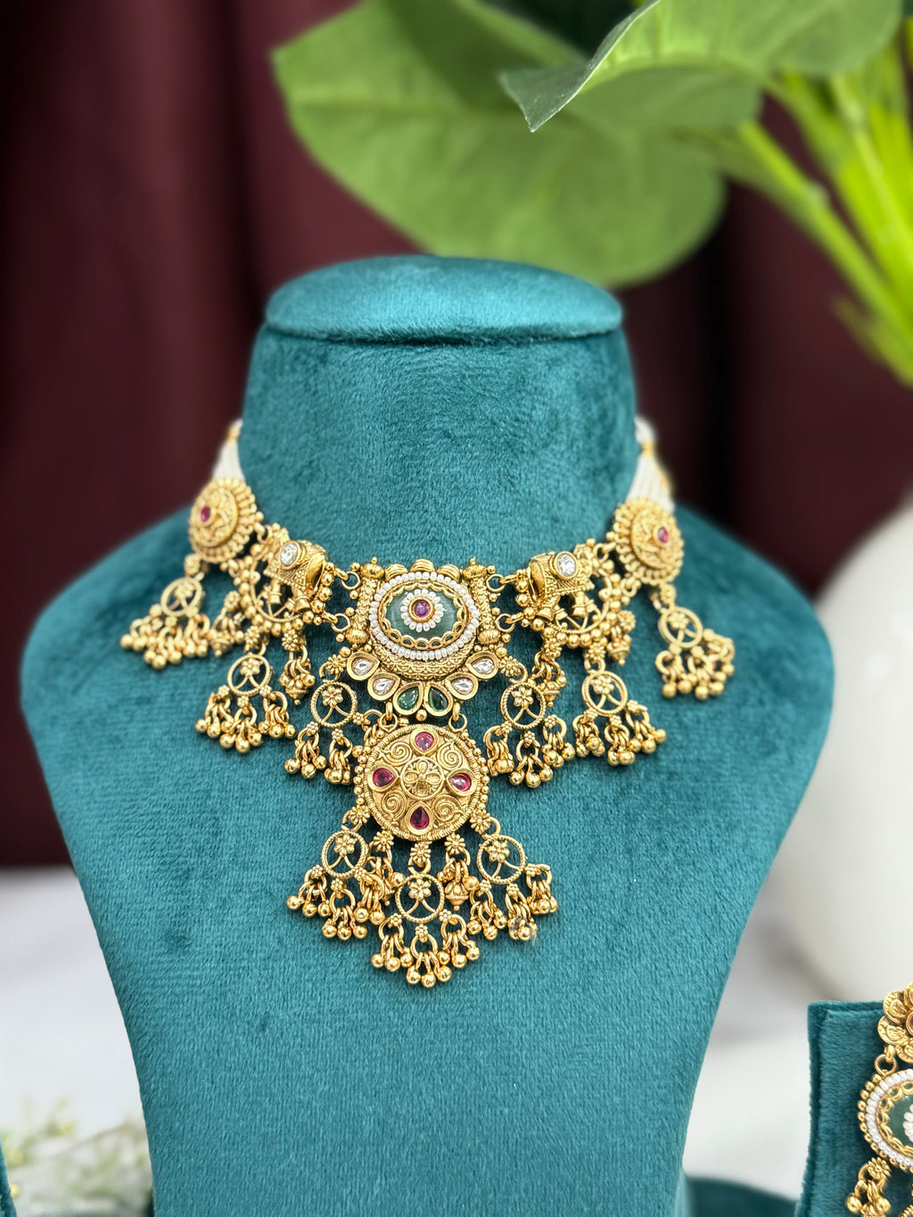 Rajhasti Mandala Antique Choker Set