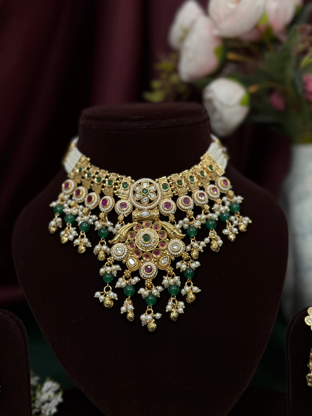 Rajraani Grand Kundan Bridal Set