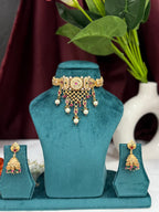 Ratnajaal Heritage Pearl Drop Choker Set