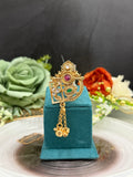 Royal Peacock Bansuri Heritage Adjustable Ring
